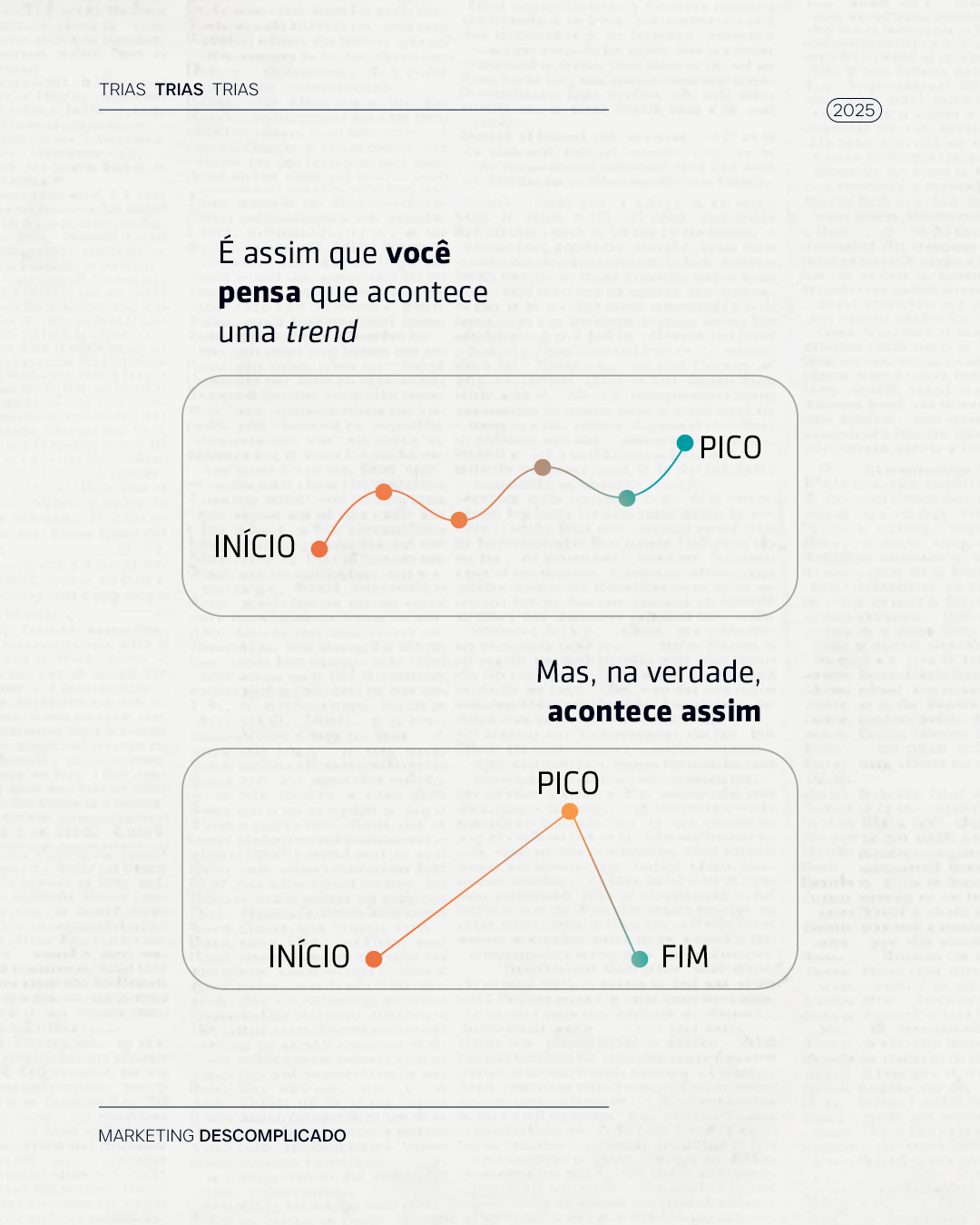 Post da TRIAS no Instagram sobre marketing digital